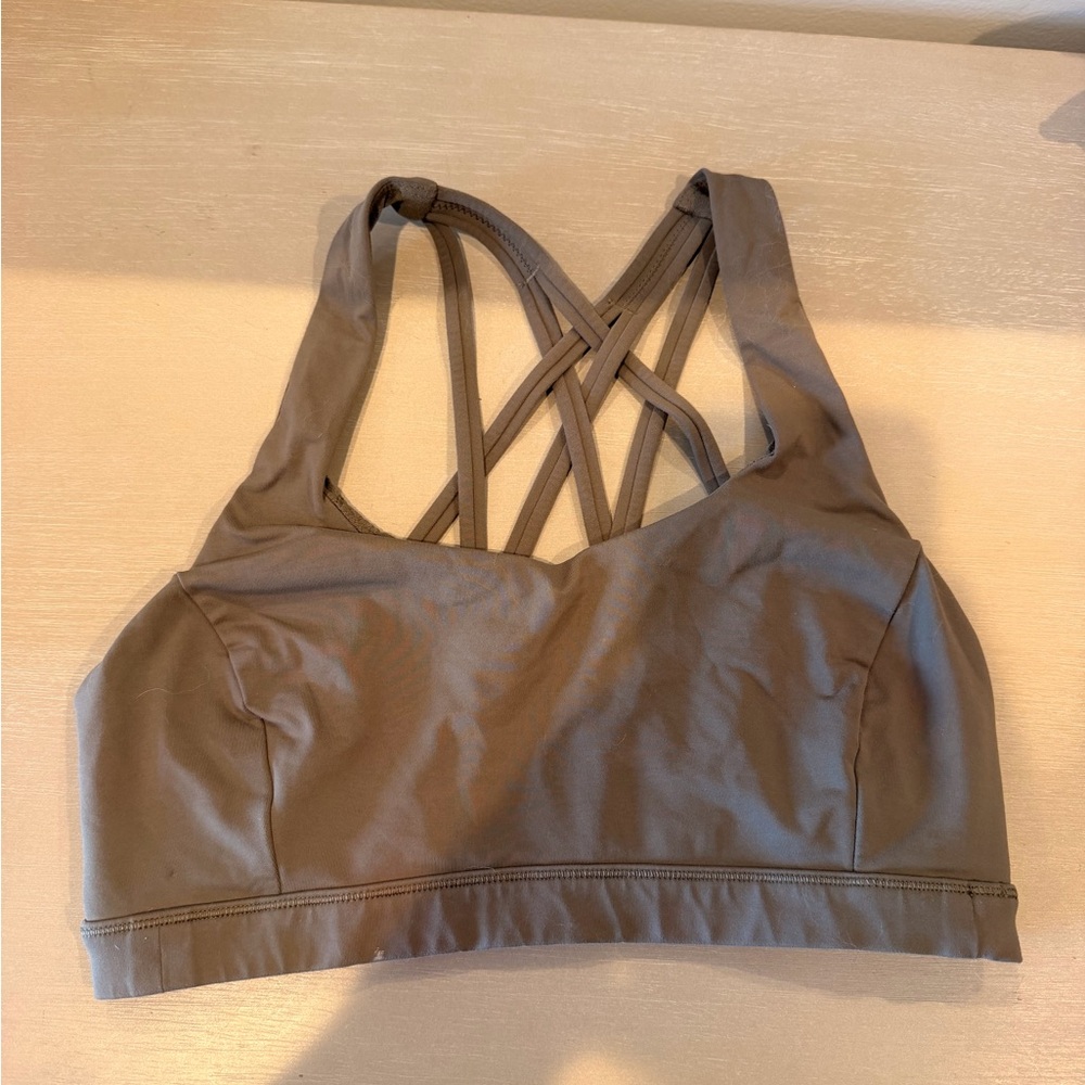 Lululemon green Crisscross Back Sports Bralette